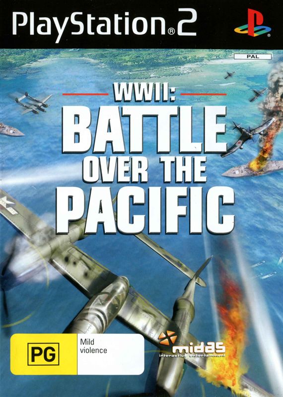 WWII: Battle Over the Pacific box art for Playstation 2
